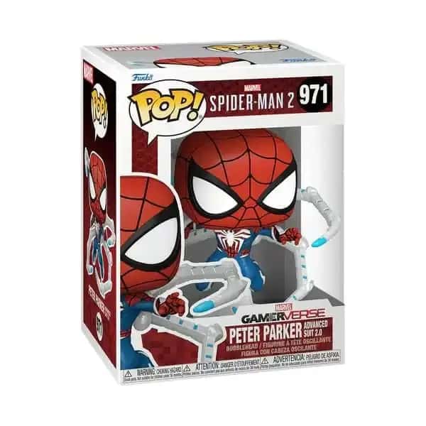Spider-Man 2 Funko Pop Vinyl: Peter Parker Advanced Suit
