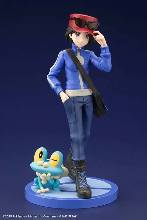 Pokémon ARTFX J Figure - Calem & Froakie