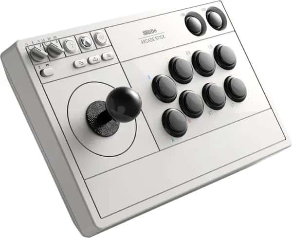 8BitDo Arcade Stick for Xbox (White) + Game Pass Ultimate Code