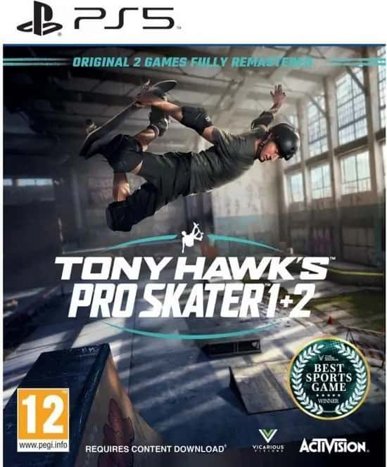 PS5 Tony Hawk's Pro Skater 1+2