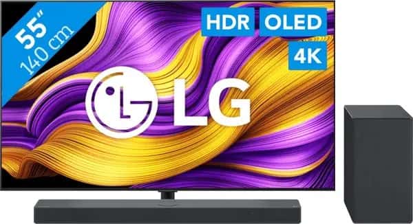 LG 55" OLED EVO G56 4K (2025) + LG DS80TR