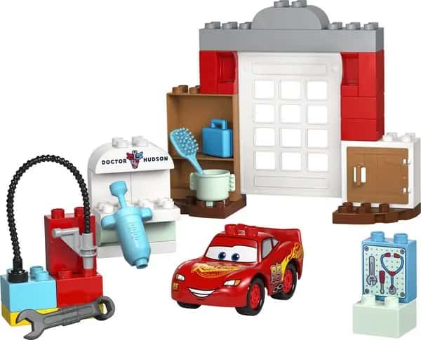 McQueens bezoek aan Docs garage