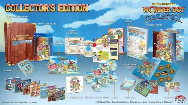 Wonder Boy Anniversary Collection Collector's Edition