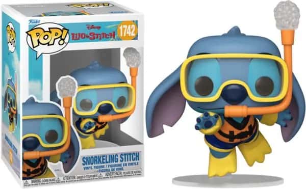 Disney Lilo & Stitch Funko Pop Vinyl: Snorkeling Stitch