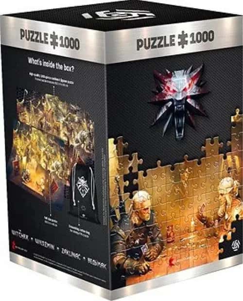 The Witcher Puzzle - Playing Gwent (1000 pieces)