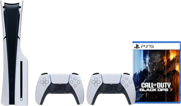 PlayStation 5 Slim Disc Edition + Call of Duty: Black Ops 7 + Extra Controller Wit