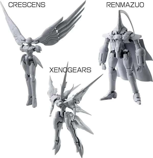Xenogears Structure Arts 1/144 Model Kits - Vol. 2