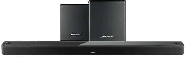 Bose Smart Ultra Soundbar Zwart + Bose Surround Speakers Zwart