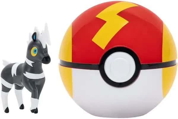 Pokemon Figure - Blitzle & Fast Ball (Clip 'n' Go)