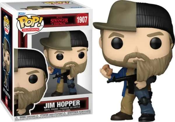 Stranger Things Funko Pop Vinyl: Jim Hopper (Split)