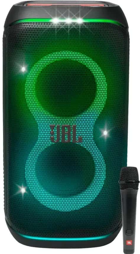 JBL Partybox Club 120 + Bedrade Microfoon