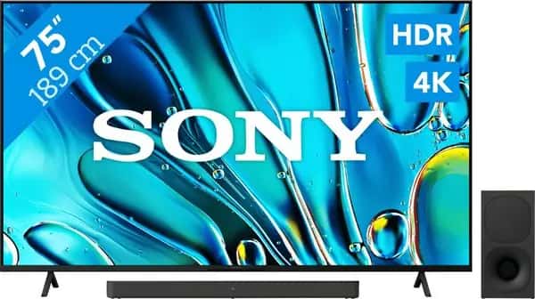 Sony Bravia 3 75" 4K Led (2025) + Sony HT-S400