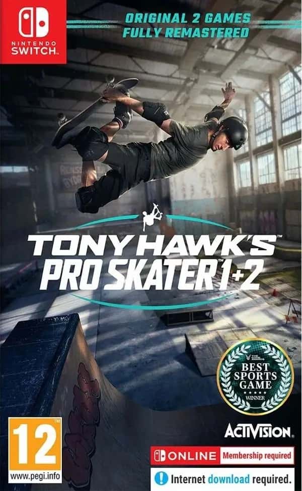 Tony Hawk's Pro Skater 1+2 (Nintendo Switch)