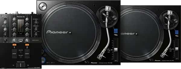 Pioneer DJM-250MK2 + Pioneer DJ PLX-1000 Duo Pack