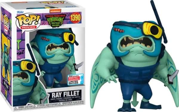 Teenage Mutant Ninja Turtles Mayhem Funko Pop Vinyl: Ray Fillet