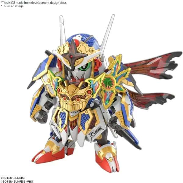 Gundam SD Gundam World Heroes Model Kit - Onmitsu Gundam Aerial