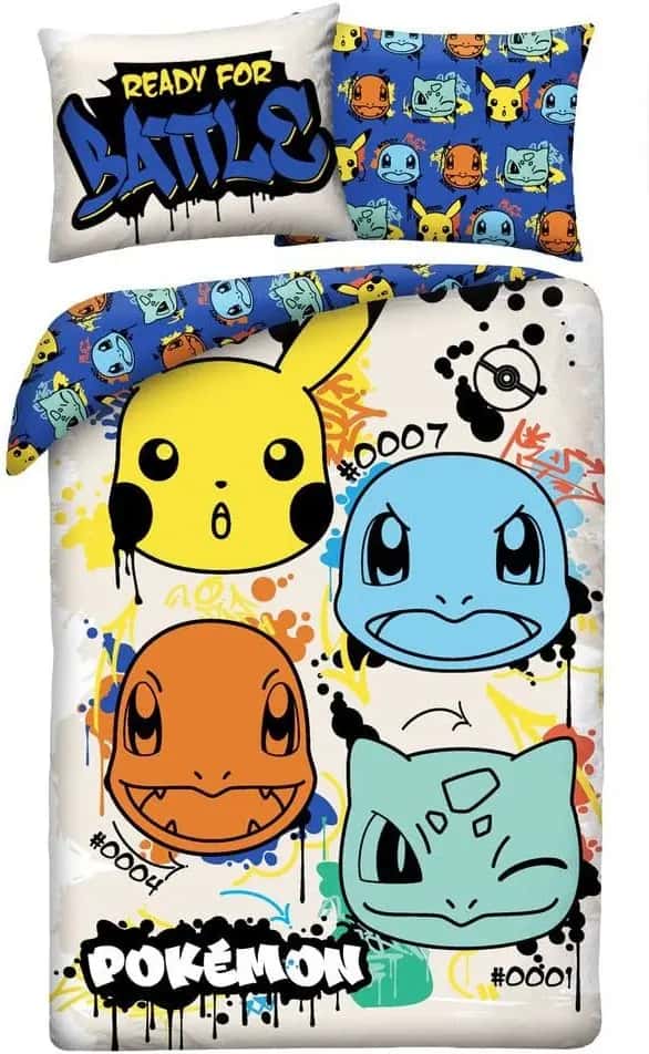 Pokémon Duvet Set - Ver. 17 (140x200cm)