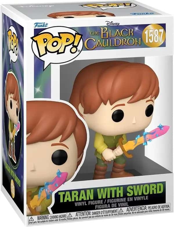 Disney The Black Cauldron Funko POP Vinyl: Taran with Sword