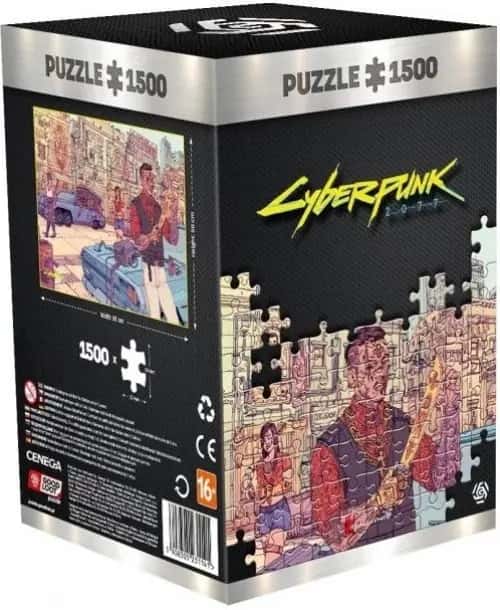 Cyberpunk 2077 Puzzle - Valentinos (1500 pieces)