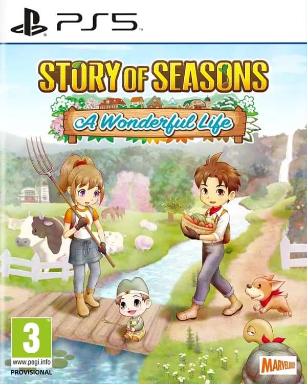 Story of Seasons A Wonderful Life (PlayStation 5)
