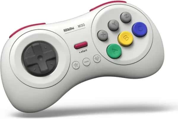 8Bitdo M30 Bluetooth Gamepad - White