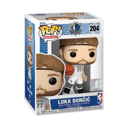 Pop Basketball: Dallas Mavericks - Luka Dončić (City Edition) Funko Pop #204