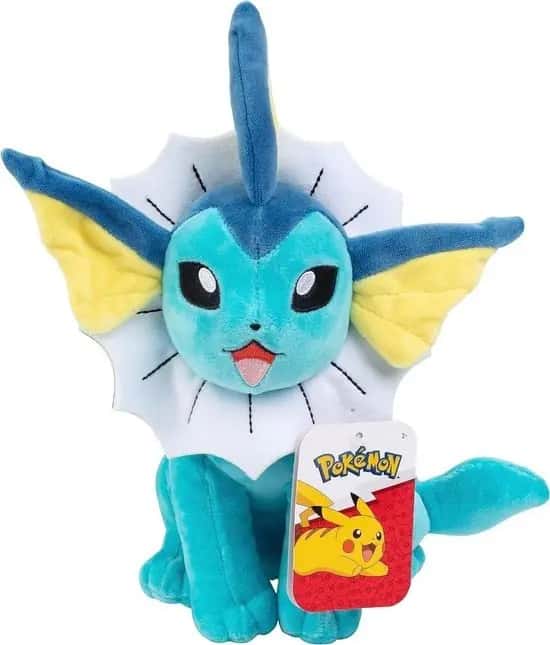 Pokémon Vaporeon Pluche Knuffel (15cm)