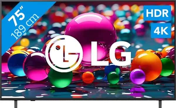 LG 75" Smart UA75 4K (2025)
