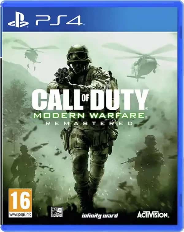 PS4 Call of Duty: Modern Warfare Remastered