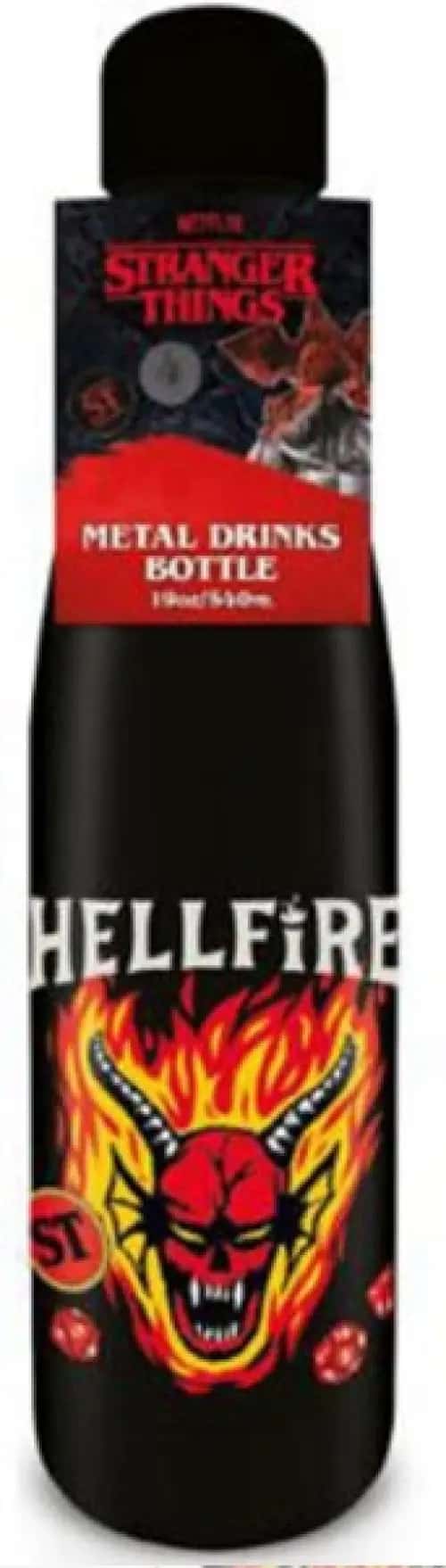 Stranger Things Metal Drinks Bottle