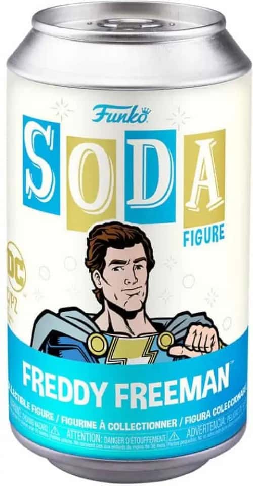 Shazam! Fury of the Gods Funko Vinyl Soda: Freddy Freeman