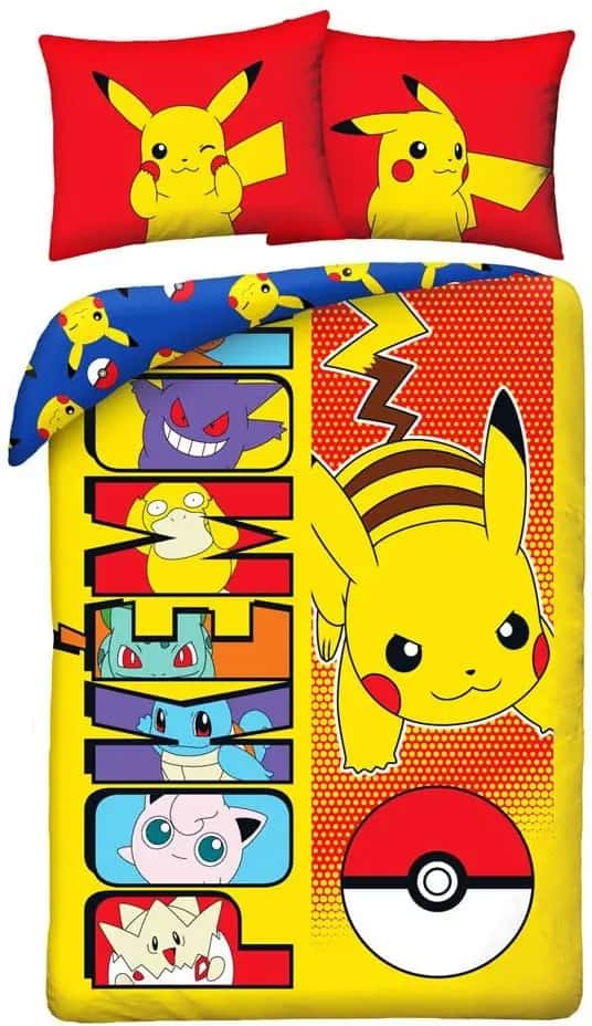 Pokémon Duvet Set - Ver. 15 (140x200cm)