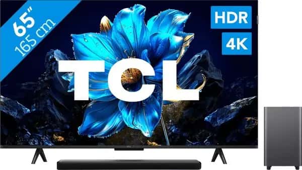 TCL 65" QLED P71K 4K (2025) + TCL S55H 2.1 Soundbar