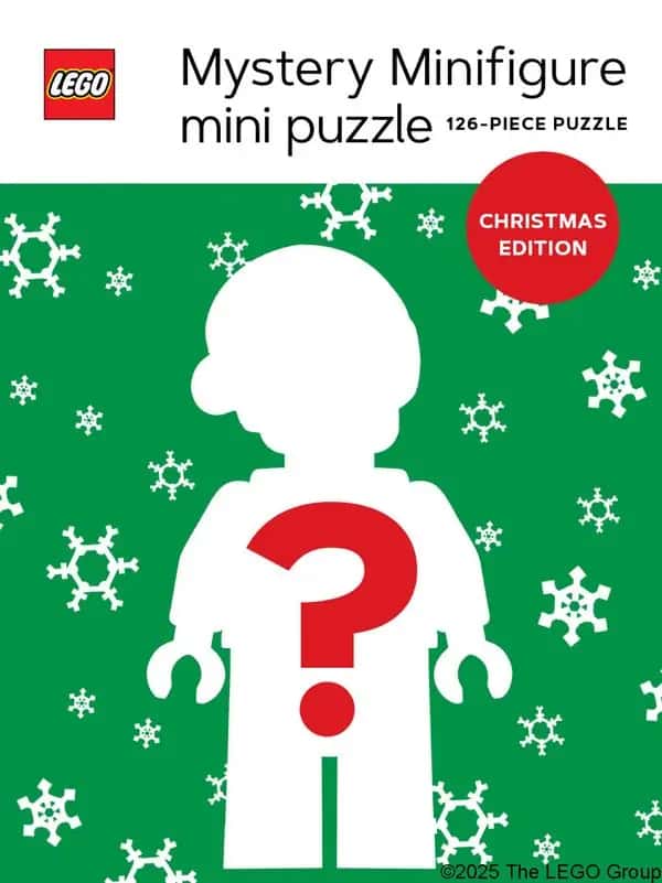 Geheime minifiguur minipuzzel - kersteditie 2