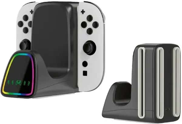 Nacon Nintendo Switch 2 Oplader voor 4 Joy-Cons + Pro Controller