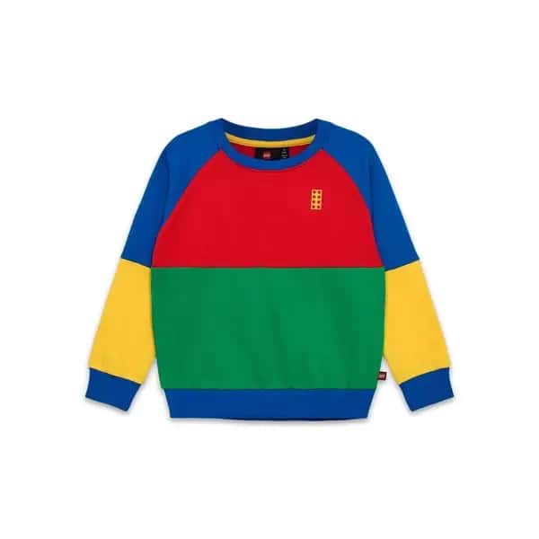 Sweatshirt met kleurvlakken voor kinderen