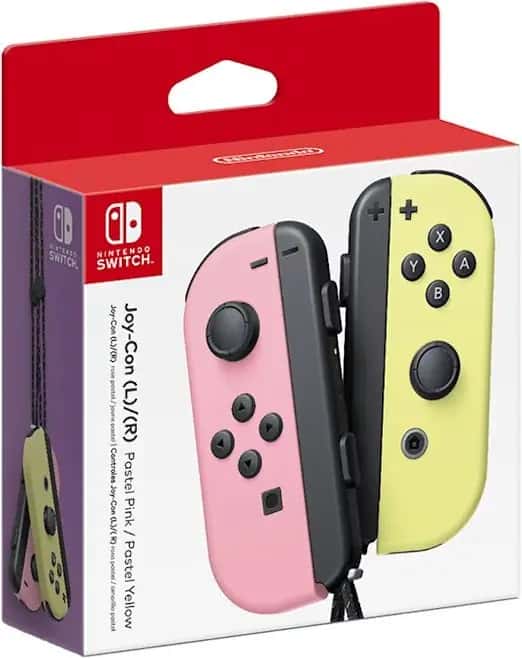 Nintendo Joy-con Pair Roze & Geel