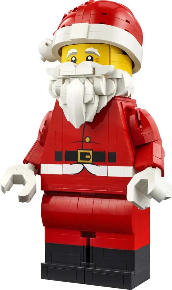 Grote minifiguur van de Kerstman