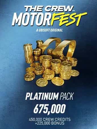 The Crew™ Motorfest Platinapack (675.000 crewcredits)
