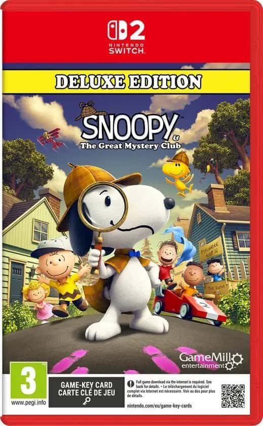 Nintendo Switch 2 Snoopy & The Great Mystery Club - Deluxe Edition