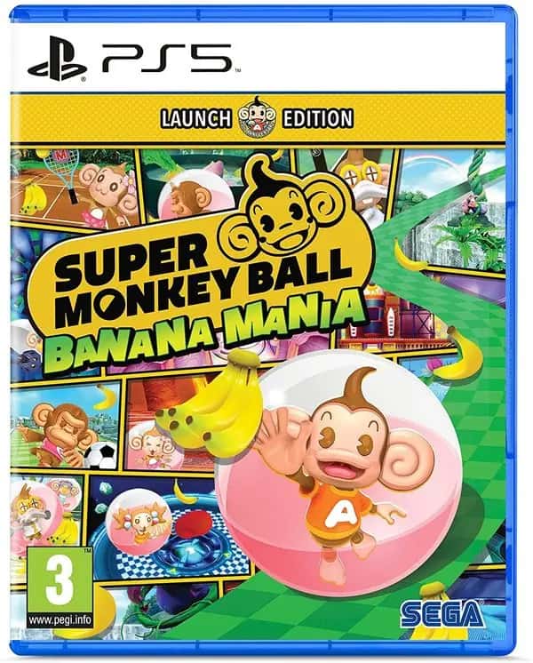 Super Monkey Ball Banana Mania - Launch Edition (PlayStation 5)
