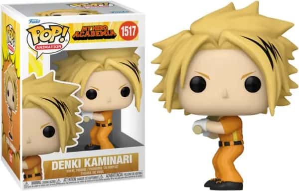My Hero Academia Funko Pop Vinyl: Denki Kaminari Hero League Baseball