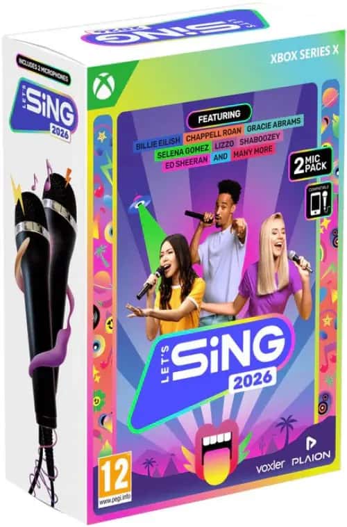 Let's Sing 2026 + 2 Microphones (Xbox Series X)