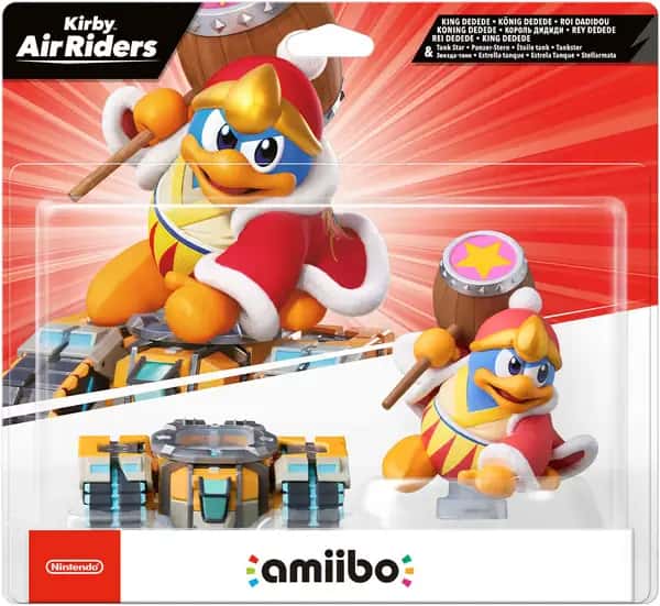 Amiibo Kirby Air Riders - King Dedede & Tank Star