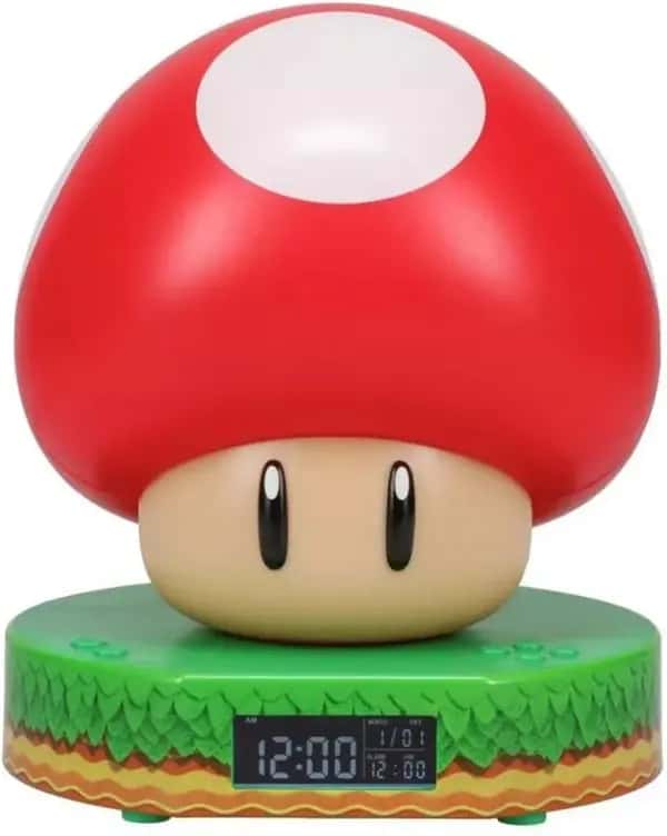 Super Mario Icon Alarm Clock - Super Mushroom
