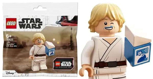 Lego Star Wars - Luke Skywalker with Blue Milk Figuur (30625)