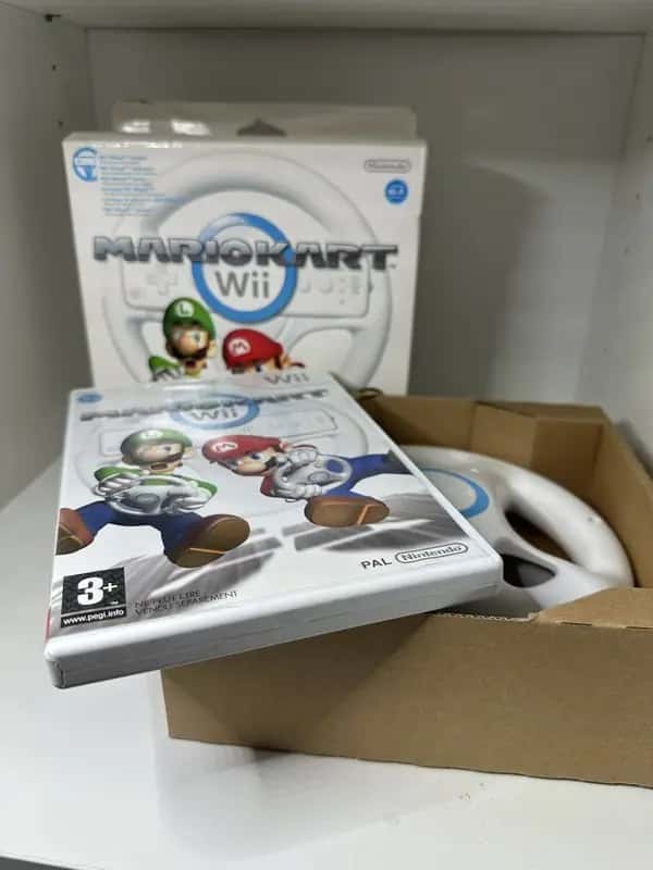 Mario Kart Wii + Stuur