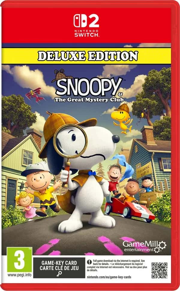 Nintendo Switch 2 Snoopy & The Great Mystery Club - Deluxe Edition
