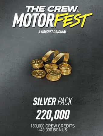 The Crew™ Motorfest Zilverpack (220.000 crewcredits)