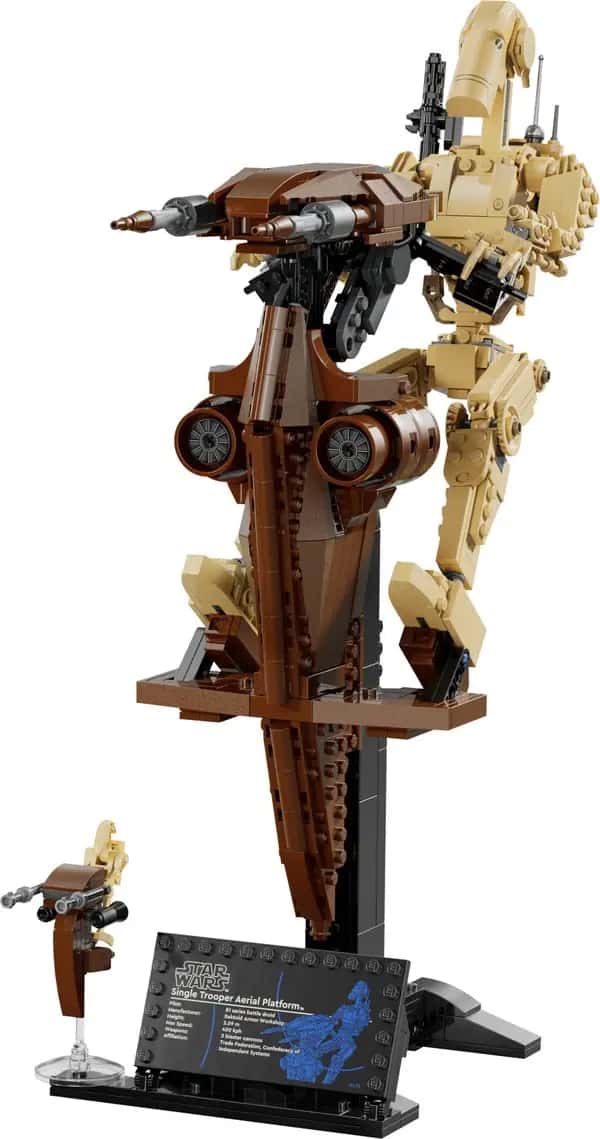 Battle Droid met STAP